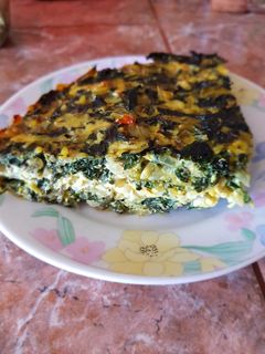 Una foto de Budín de Acelga 🤗🤗#Riquísimo #fácil #económico