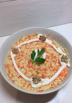 Φωτογραφία της συνταγής Σαλάτα κουνουπίδι, καρότο και μαγιονέζα