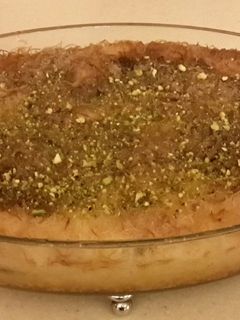 صورة لوصفة كنافة البسبوسه