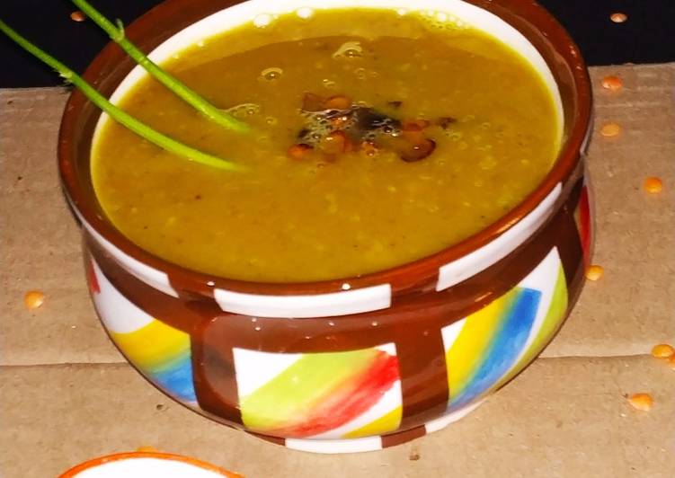 Recipe of Ultimate Masoor Dal Soup