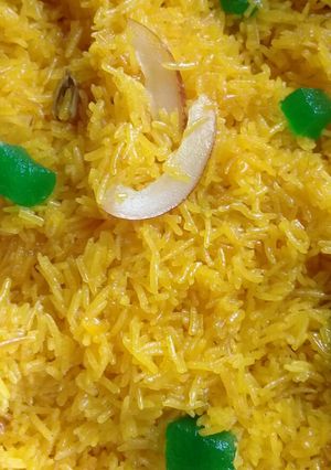 A picture of Zrdaa pulao.
