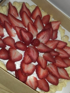 Una foto de Tarta de frutillas