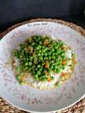 Arroz con guisantes al curry