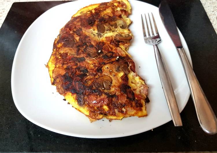 My full Breakfast Omelette. �?