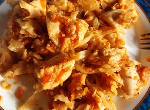 Foto principal de Pavo con repollo sofrito