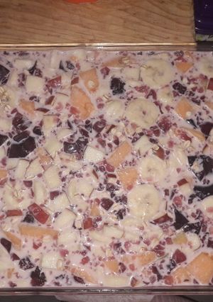 Una foto de Postre de fruta