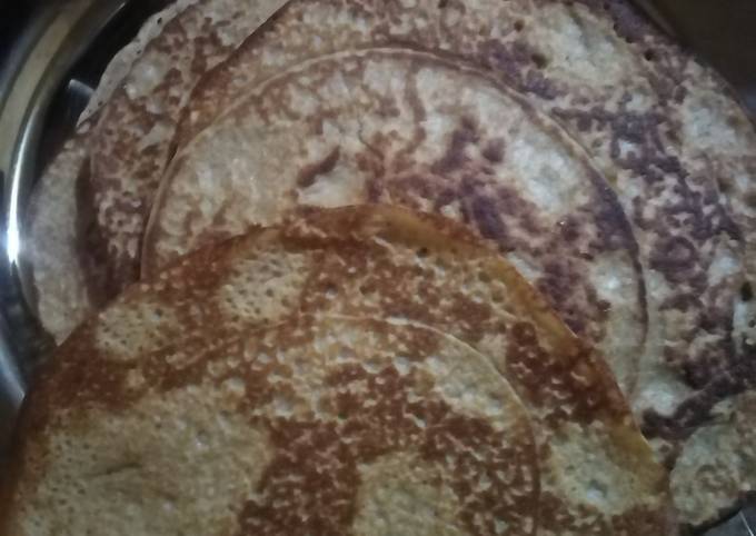 Oats pancakes (gluten free) Recipe