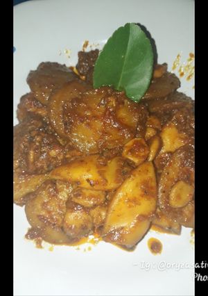 Foto resep Rendang Cumi Cumi Jengkol