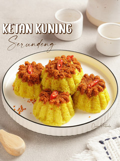 Foto resep Ketan Kuning Serundeng