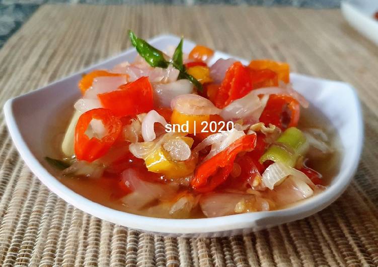 Sambal Matah #antiribet #masakanindo ๐ฎ๐ฉ