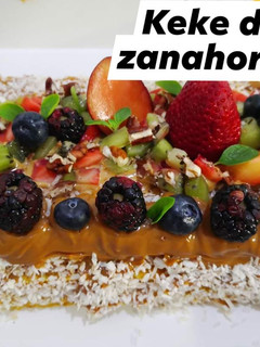 Una foto de Keke de zanahoria