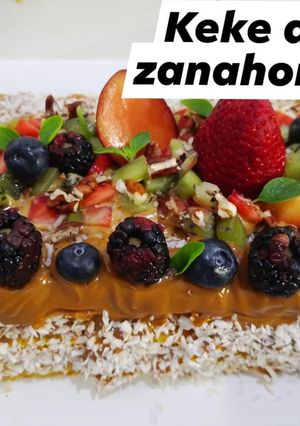 Una foto de Keke de zanahoria