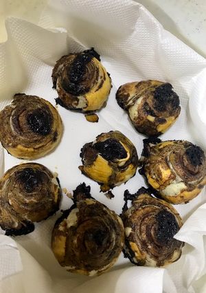 Kakaós csiga recept fotója