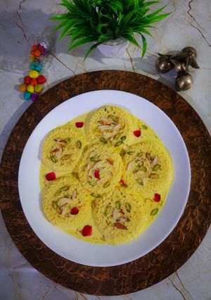 केसर रसमलाई kesar rasmalai रेसिपी मुख्य फोटो