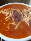 Tinga de lomo de cerdo. Receta # 300