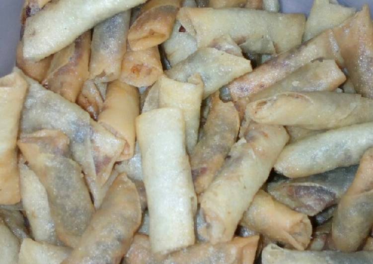 Bahan Sumpia abon | Resep Bumbu Sumpia abon Yang Lezat Sekali