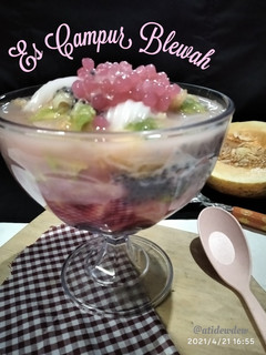 Foto resep *Es Campur Blewah*