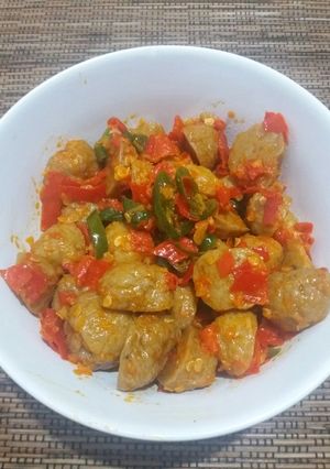 Foto resep Sambal goreng bakso