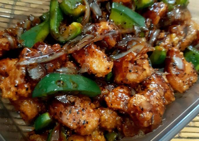 Cara Membuat Resep Ayam Saos Lada Hitam