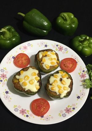 A picture of Stuffed Capsicum.