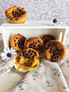 Foto de Cupcakes de manga e aveia