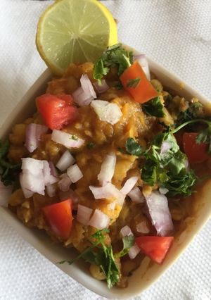 A picture of Matra chaat.