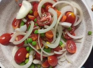 Una foto de Ensalada de colores