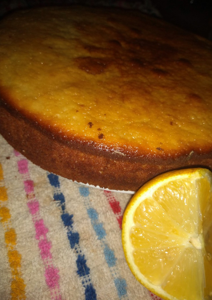 Una foto de Bizcochuelo de limón 🍋