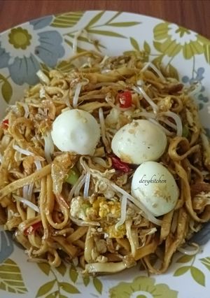 Foto resep 1234. Mi Gepeng Goreng Tauge