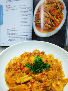 Foto resep Udang Saos Padang