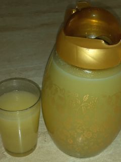 صورة لوصفة عصير الحامض