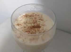 Una foto de Tapioca tipo natilla