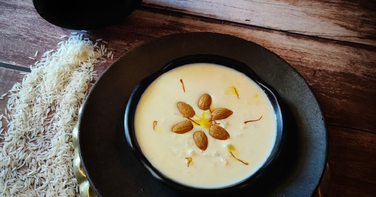 Mitixa Modi દ્વારા રેસીપી ચોખા ની ખીર (Rice Kheer Recipe In Gujarati ...