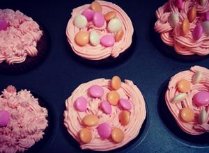 Una foto de Cupcakes Red Velvet