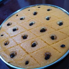 A picture of Poha semolina sweet #feast.