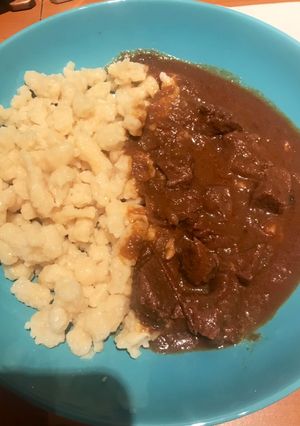 Szarvas pörkölt recept fotója