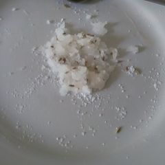 A picture of Tasty Edible snow (easiest desert ever only need 2 ingredients).