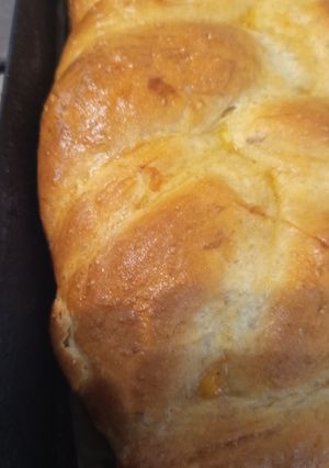 Foszlós mórichidai kalács feles lisztből recept fotója