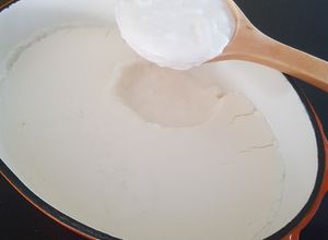 Una foto de Labneh: Delicioso yogurt natural casero