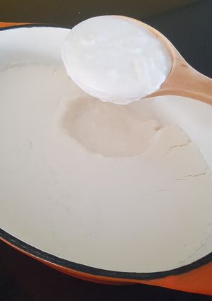 Una foto de Labneh: Delicioso yogurt natural casero