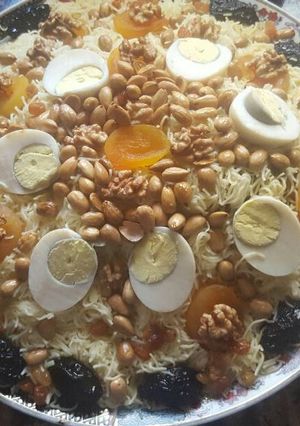 صورة لوصفة سفة مغربية مدفونة باللحم