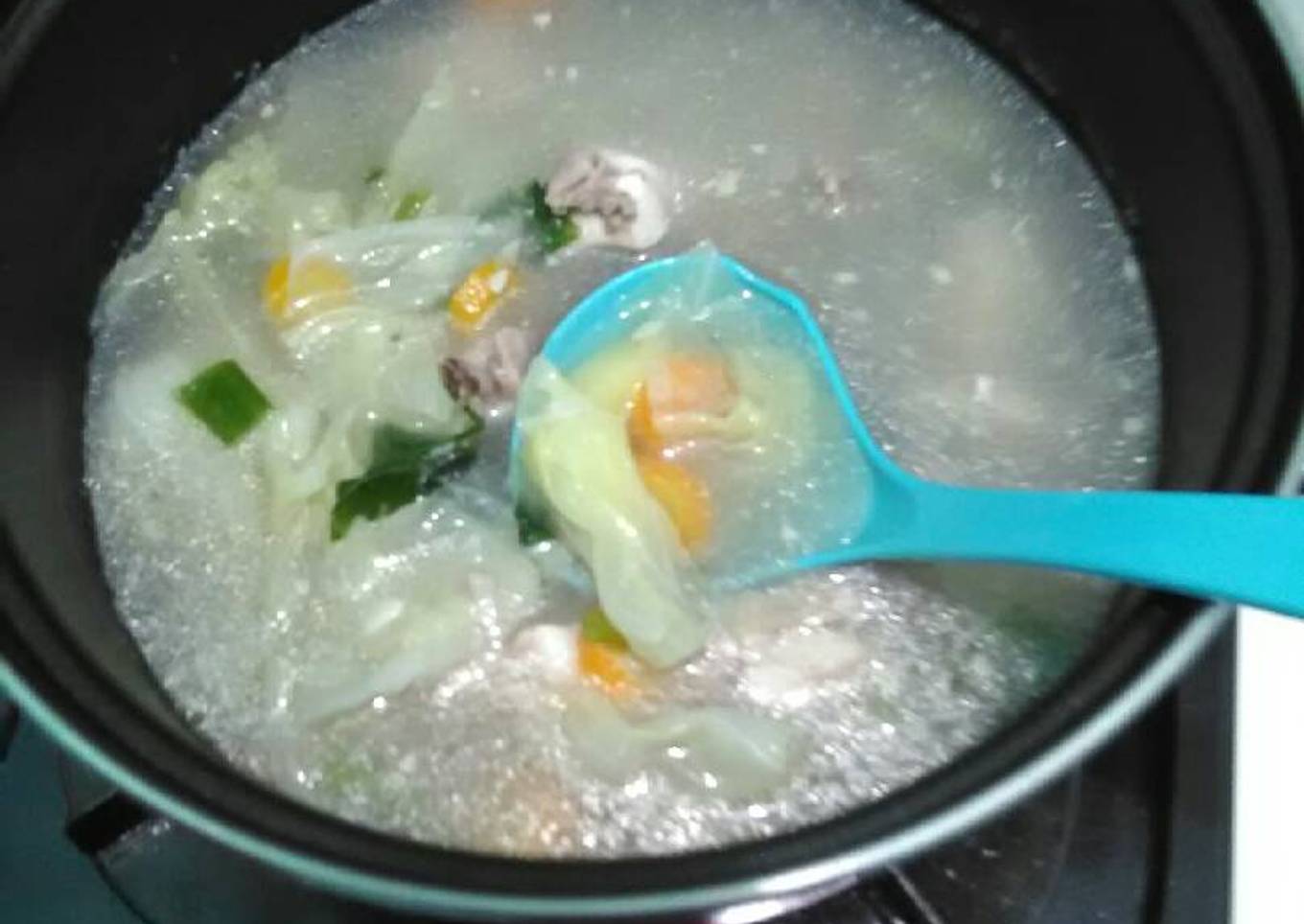 Sayur Sop Ayam Seger Simpel