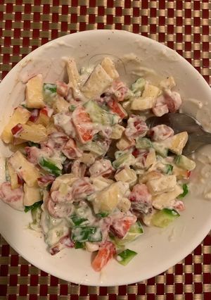 રશિયન સલાડ (Russian Salad Recipe In Gujarati) રેસીપી મુખ્ય ફોટો