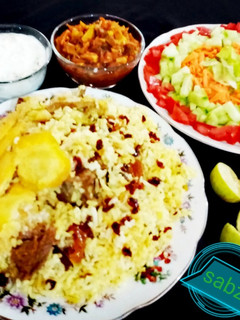 عکسی از دستور مانی پلو