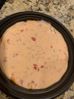 A picture of Homemade White Queso Dip.