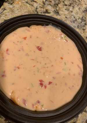A picture of Homemade White Queso Dip.