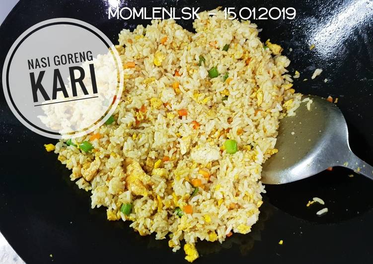 Bagaimana Membuat Nasi Goreng Kari, Menggugah Selera