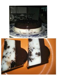 Foto resep Puding Oreo Lapis Coklat
