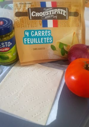 Une photo de Friand pesto tomate