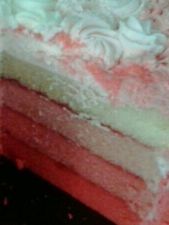 Foto resep Ombre Cake Kukus Mudah dan Enak